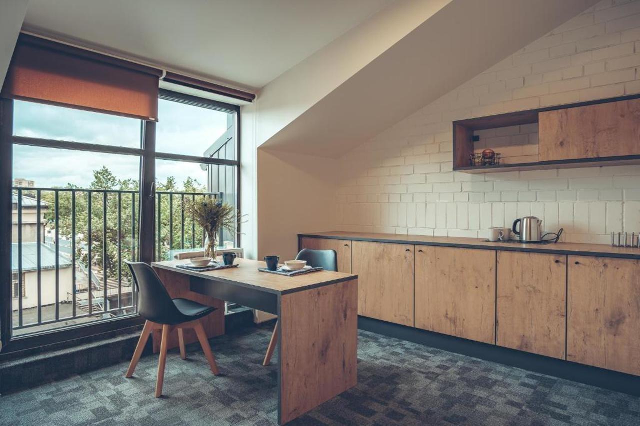 Self Check-In Hotel Railway Apartments VNO Exterior foto