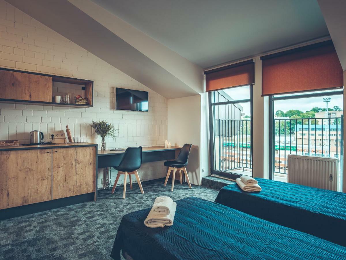 Self Check-In Hotel Railway Apartments VNO Exterior foto