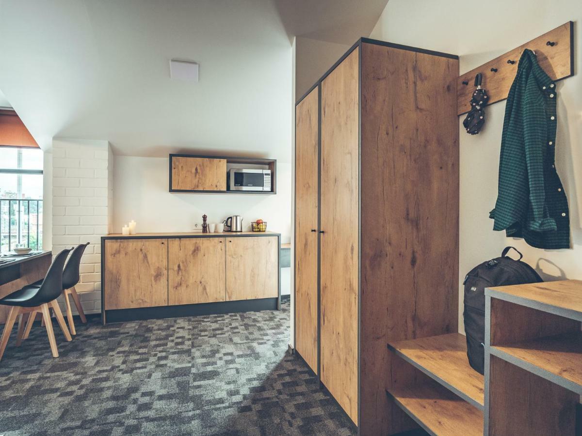 Self Check-In Hotel Railway Apartments VNO Exterior foto